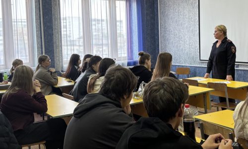 Транспортная полиция провела профилактическую беседу со студентами РЭПК