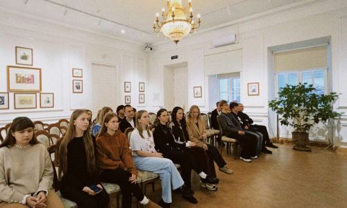 Студенты-психологи в музее-усадьбе Веневитинова