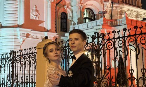 Студенты на балу в Тамбове