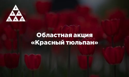 Областная акция «Красный тюльпан»