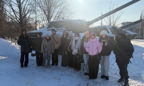 Нельзя забывать: студенты РЭПК в Музее-диораме